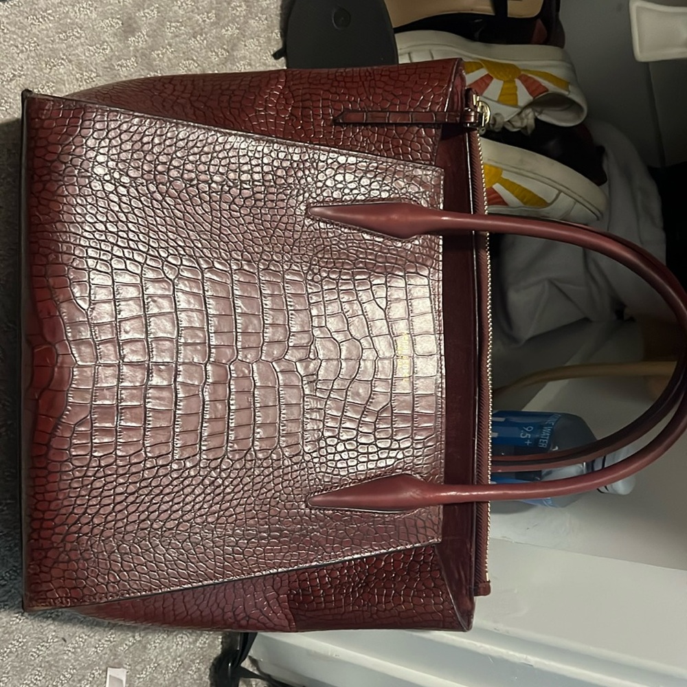 Henri Bendel TILDA CROCO SATCHEL